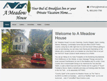 Tablet Screenshot of ameadowhouse.com